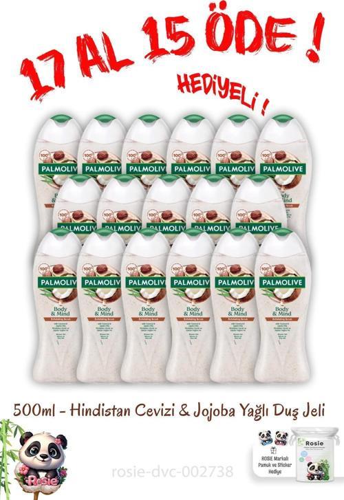 Duş Jeli Palmolive 17 Al 15 Öde Body & Mind Hindistan Cevizi ve Jojoba Yağlı 500 Ml ve Rosie