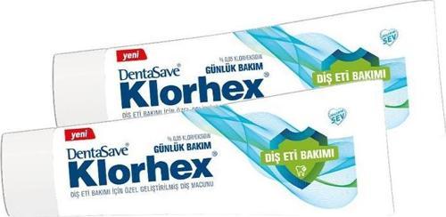 Klorhex Diş Macunu Günlük Bakım 75 ml x 2