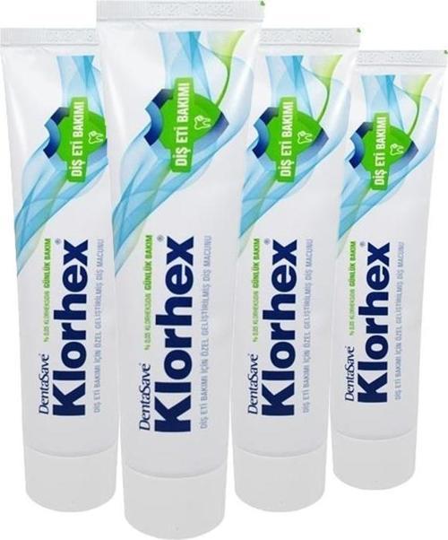 Klorhex Diş Macunu Günlük Bakım 75 ml x 4