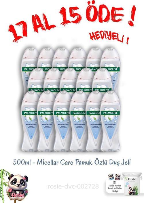 17 Al 15 Öde Micellar Care Pamuk Özlü Duş Jeli 500 Ml ve Rosie Hediye
