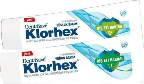 Klorhex Diş Macunu Günlük Bakım ve Yoğun Bakım 75 ml