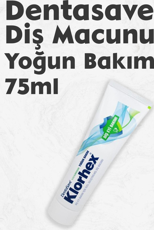 Klorhex Diş Macunu Yoğun Bakım 75 ml