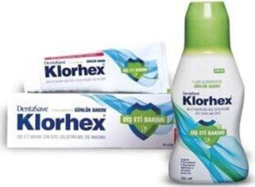 Klorhex Günlük Bakım Diş Macunu 75 ml ve Ağız Bakım Suyu 300 ml
