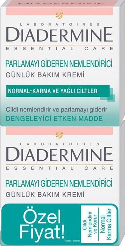 Günlük Bakım Kremi Parlamayı Gideren Nemlendirici 50+50 ml 2'li