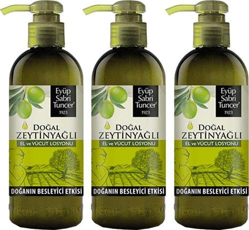 Doğal Zeytinyağlı El Ve Vücut Losyonu 250 ml x 3