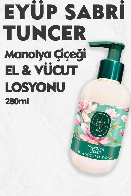 Manolya Çiçeği El ve Vücut Losyonu 280 ml