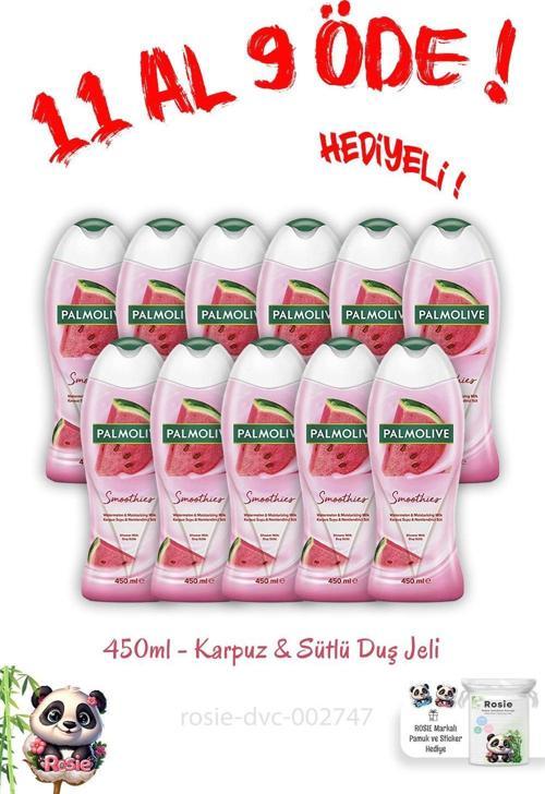 11 Al 9 Öde 450 Ml Duş Jeli Smoothies Karpuz Ve Sütlü
