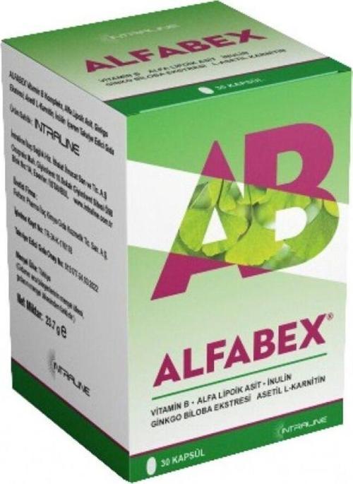 Alfabex 30 Kapsül