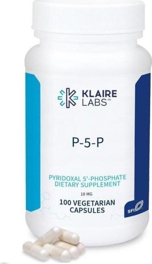 P-5-P 10Mg (Piridoksal 5 Fosfat / Vitamin B6 ) 100 Kapsül
