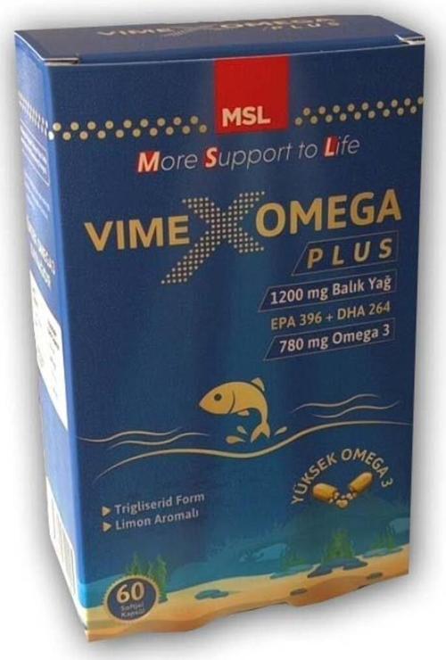 Vimex Omega Plus Kapsül 60Lı