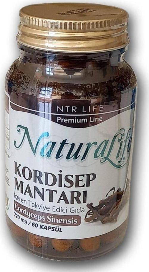 Natura Life Kordisep Mantarı - Cordyceps Sinensis 60 Kapsül