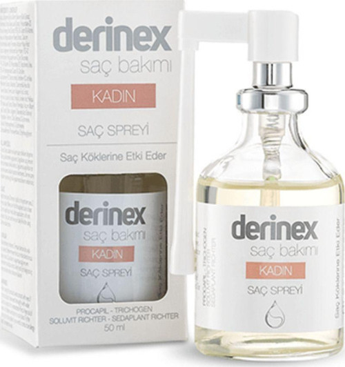 Kadın Saç Dökülmesine Etkili Sprey 50 Ml