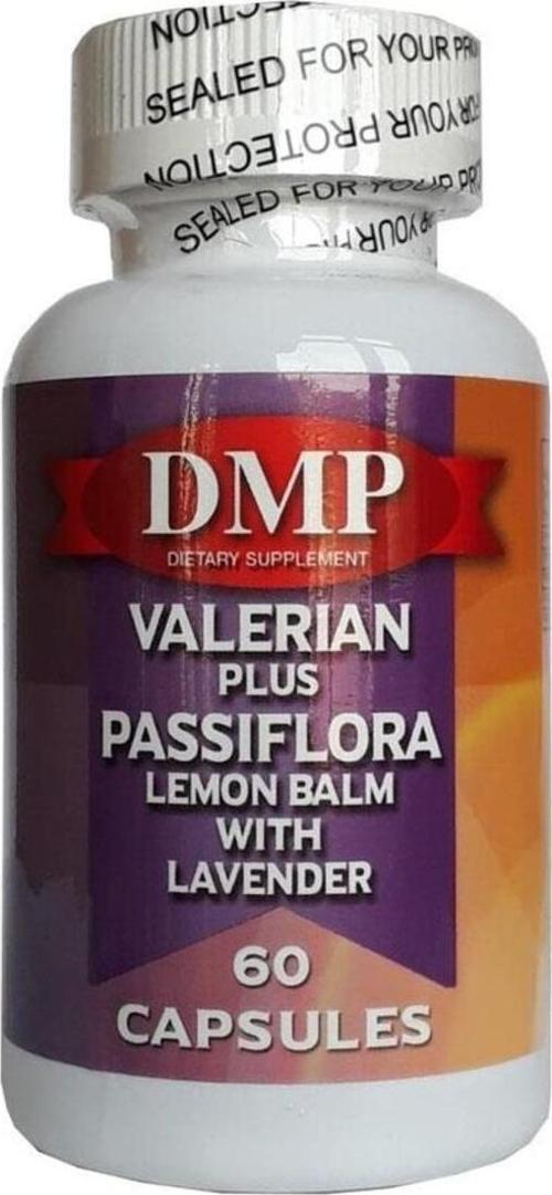Valerian Plus Passiflora Lemon Balm With Lavender 60 Kapsül