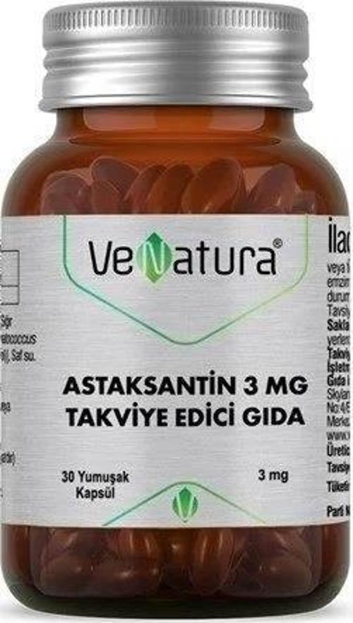 Astaksantin 3mg 30 Kapsül