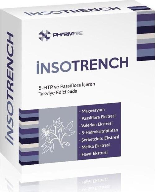 Insotrench 5-Htp Ve Passiflora Içerikli 30 Tablet