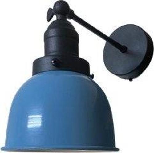  Rsylight Retro Metal Dekoratif Rustik Akrobatik Mavi Mafsallı Duvar Aplik