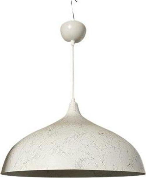  Rsylight Retro Beyaz Mermer Desenli Dekoratif Tekli Rustik Metal Sarkıt Avize 43 Cm