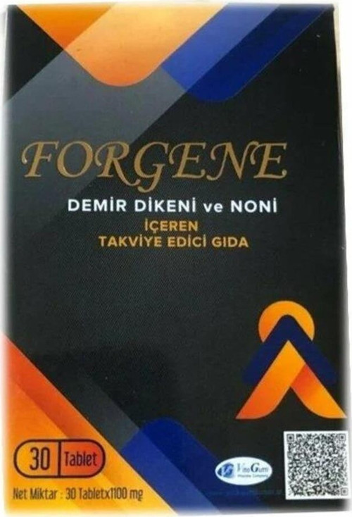 Forgene Demir Dikeni Ve Noni Içerikli Kapsül 30 Lu