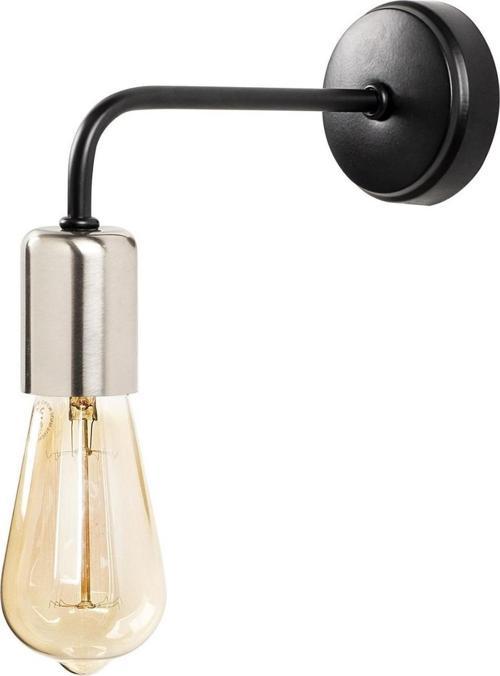 Rys Retro Metal Krom Siyah Dekoratif Modern Duvar Aplik