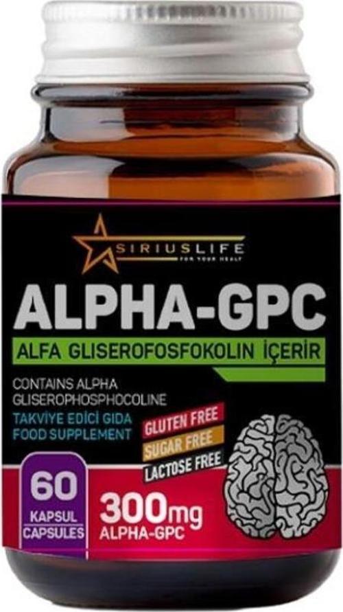 Alpha - Gpc Alfa Gliserofosfokolin 60 Kapsül
