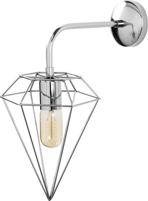 Krom  Modern  Rustik Retro Dekoratif Prizma Duvar Aplik