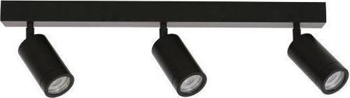 Metal Dekoratif Hareketli Modern 3 Lü Spot Avize Beyaz Led Ampullü