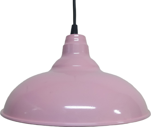 Retro Metal Sarkıt Avize Rustik Tekli Sarkıt Açık Pembe