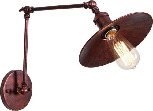 Retro Bakır Eskitme Mafsalı Hareketli Rustik Aplik
