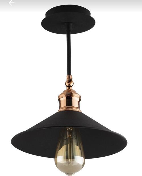 Retro Metal Sarkıt Avize Rustik Bakır Mafsallı  Sarkıt