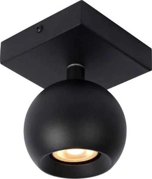Metal Retro Siyah Tavan Plofyoner Tavan Duvar 180 Derece Hareketli Modern Spor Led  Avize Günışığı Ampullü