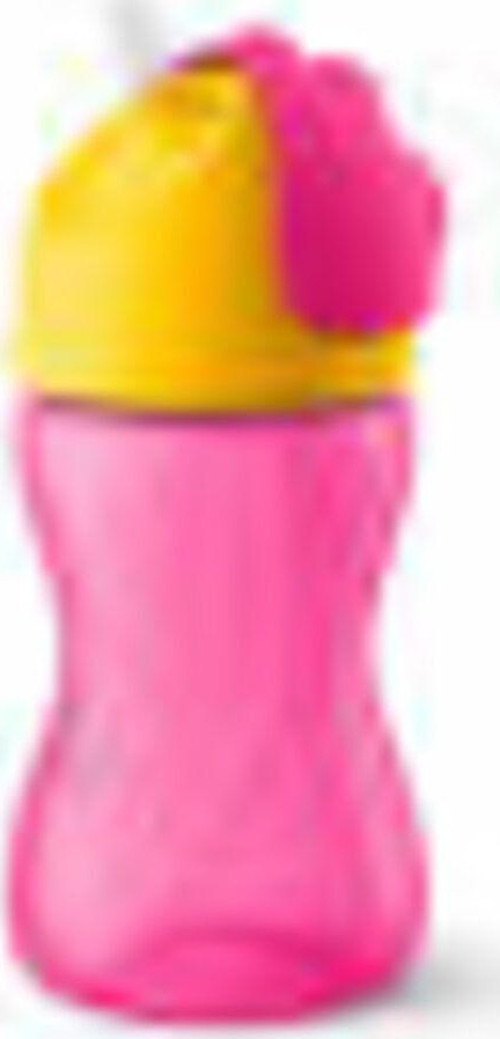 Scf798-02 Pipetli Alıştırma Bardağı +12 Ay 300 Ml- Pembe