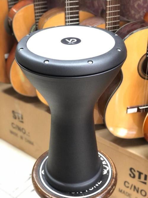 Alüminyum Döküm Siyah Mat Boyalı Darbuka/Çömlek