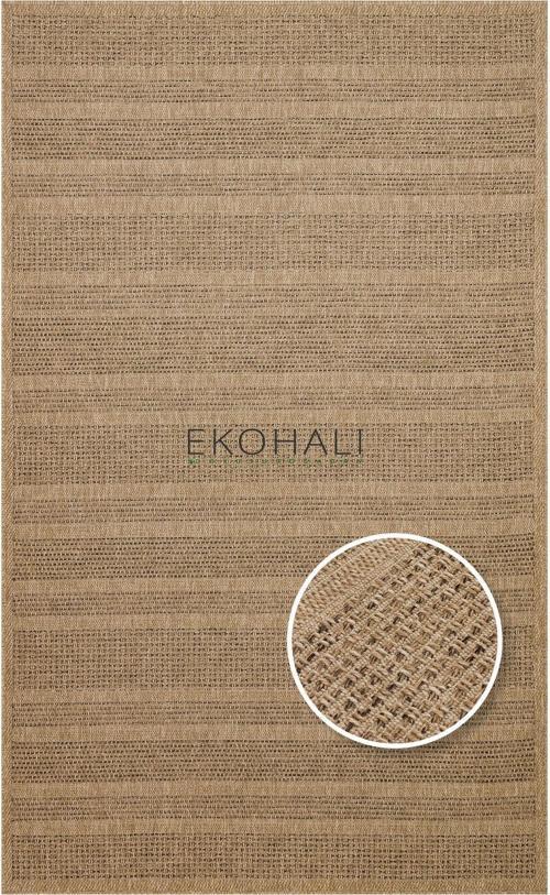 Salda Koleksiyonu iç ve Dış Mekan Kullanımına Uygun Jüt Görünümlü Yumuşak Dokulu Sisal Kilim SLD 01 Natural