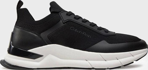 Logolu Erkek Siyah Sneaker