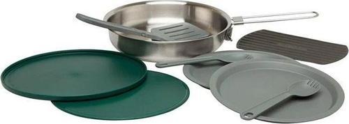 The All-In-One Fry Pan Set - Çelik Kızartma Tava Seti (9 Parça)  .94L  32oz