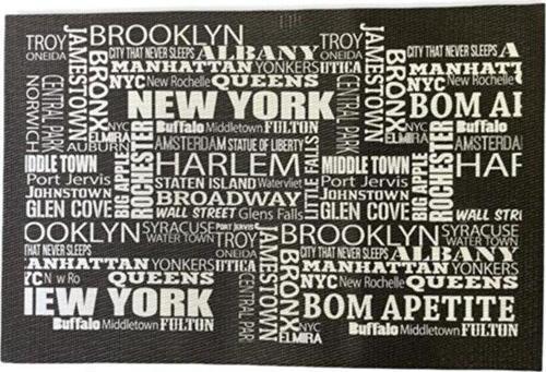 Amerikan Servis 6 lı - 30x45 Cm -  Harlem Kahverengi
