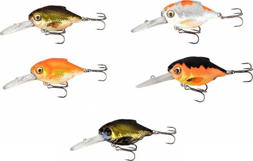 3D Crucian Crank 3,4 cm 3,4 gr SR DR Sahte Balık