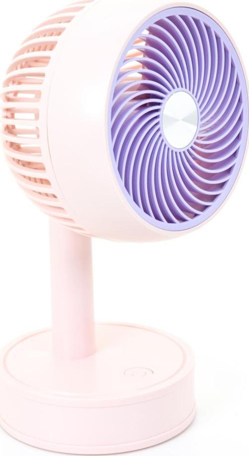 Mini Taşınabilir Portatif Fan 3 Kademeli Vantilatör Pembe