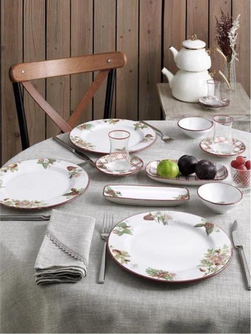 PierreCardin Berry 31 Parça Kahvaltı Takımı 