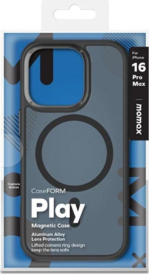 iPhone 16 Pro Max Play Magsafe - Telefon Kılıf Siyah