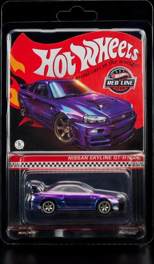 HotWheels RLC Nissan Skyline GT-R (R34)