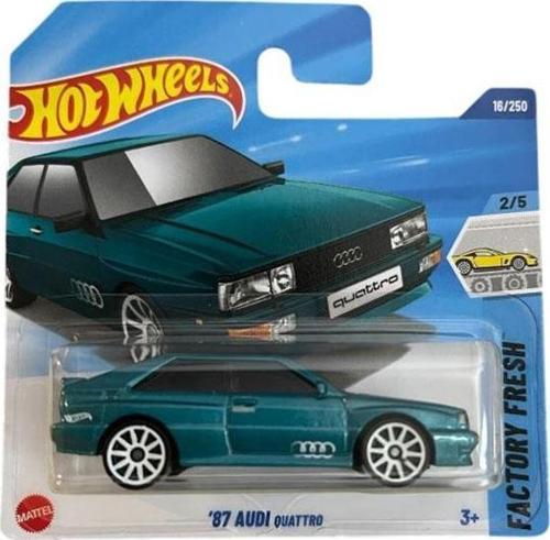 '87 Audi Quattro - Turkuaz (1/64)
