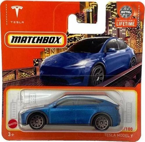 Tesla Model Y - Lacivert (1/64)