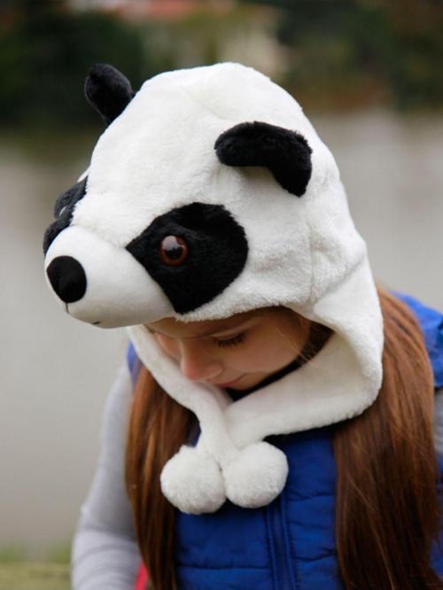Panda Çocuk Şapkası