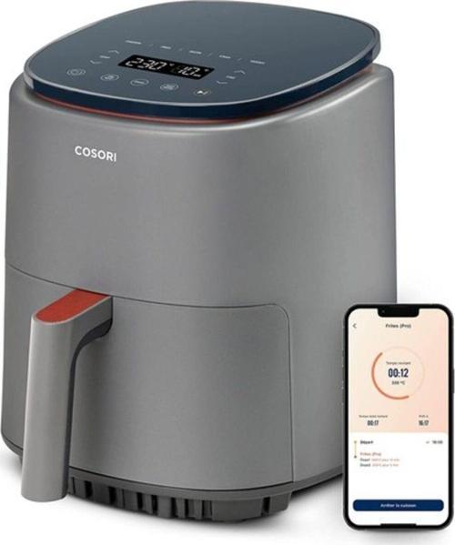 Cosorı Lite Smart Air Fritöz 3.8L Xl Air Fritöz 1500W 2-3 Kişi Için, 7 Programlı Sıcak Hava Fritözü,