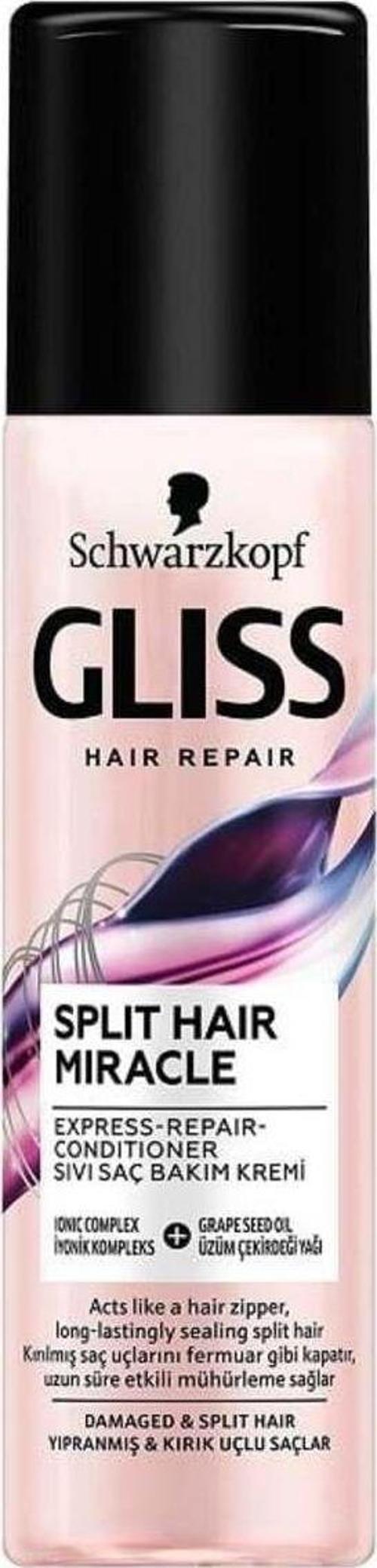 Split Hair Miracle Kırık Uçları Mühürleyen Sıvı Saç Bakım Kremi - Iyonik Kompleks Ve Üzüm Çeki