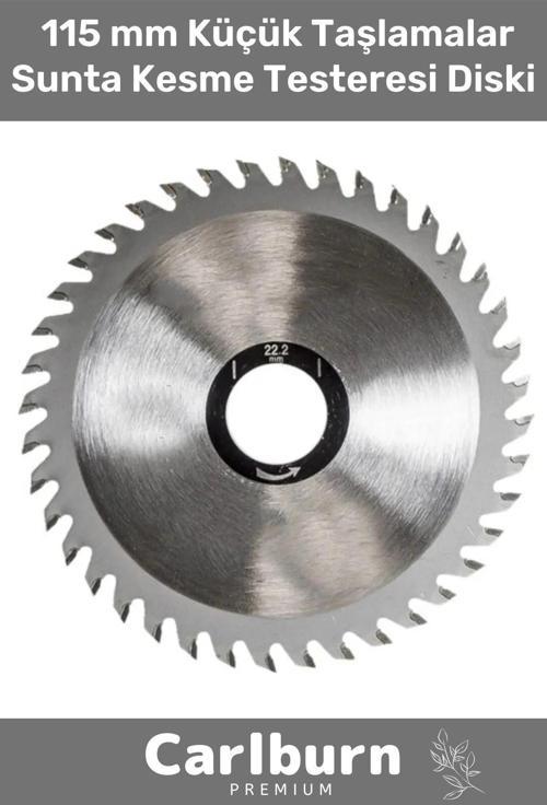 Özel Üretim Elmaslı Ahşap Ağaç Tahta Testere 115 mm Küçük Taşlamalar Sunta Kesme Testeresi Diski