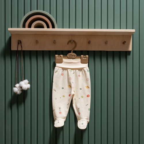 Organic Space Theme Patikli Pantolon 44007