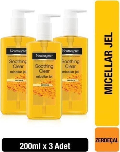 Soothing Clear Micellar Jel 200 Ml X3