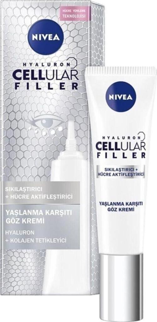 Hyaluron Cellular Filler Kırışıklık Ve Ince Cizgi Sıkılaştırıcı Göz Kremi 15 Ml